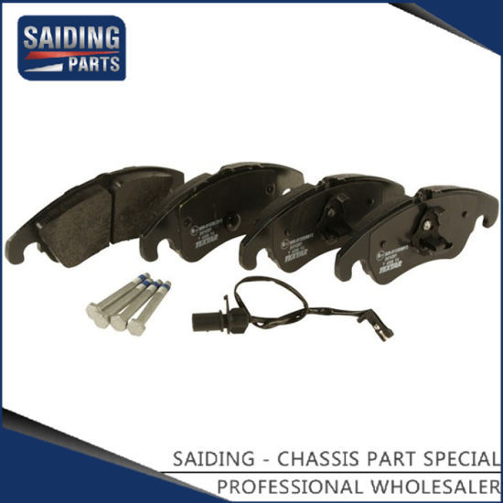 Pastilhas de freio de peças de automóvel genuínas ditas 8K0-698-151c para Audi/Wva24408/D1322-8434